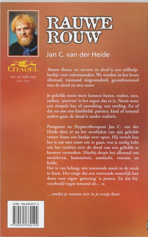 Achterkant van Rauwe rouw