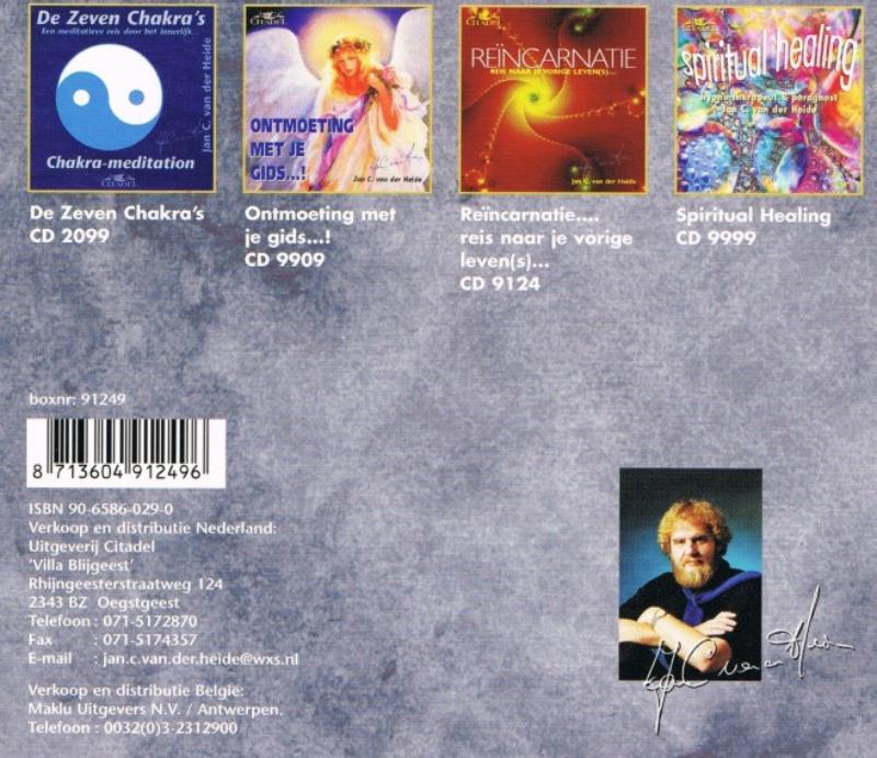 Achterkant van De Top 4 CD's van Jan van der Heide