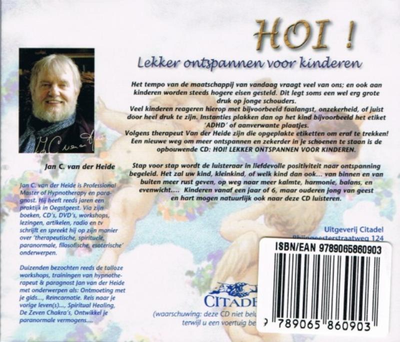 Achterkant van Hoi! Lekker ontspannen voor kinderen