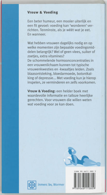 Achterkant van Vrouw & Voeding