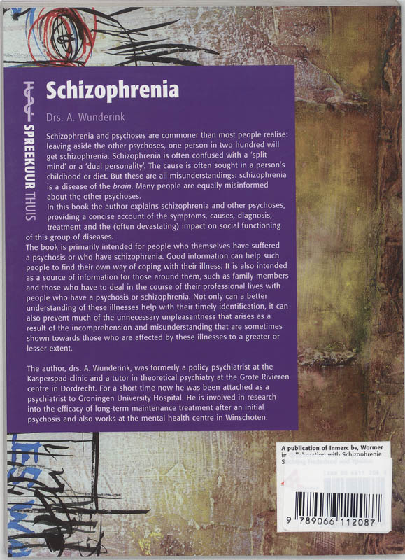 Achterkant van Schizophrenia