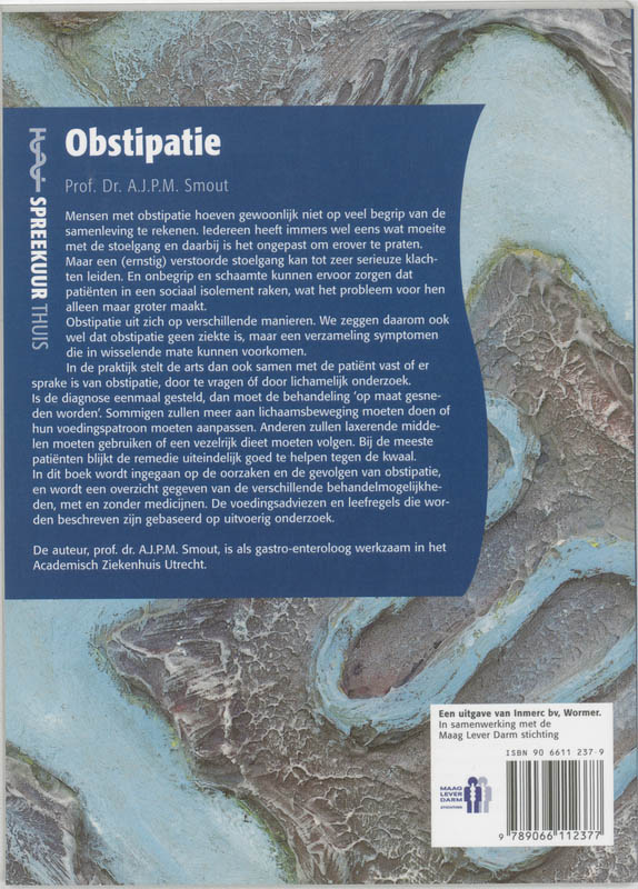 Achterkant van Obstipatie