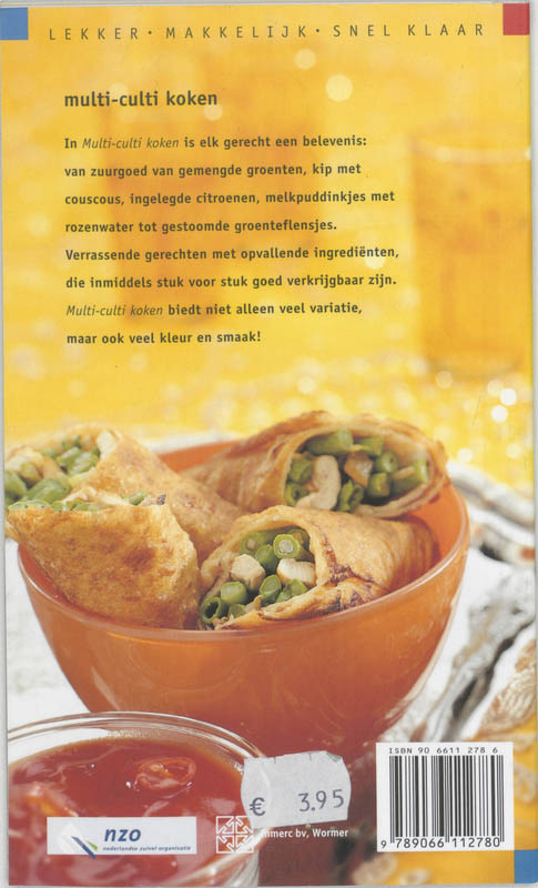 Achterkant van Multi-culti koken