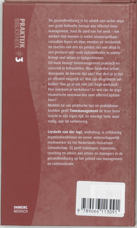 Achterkant van Timemanagement