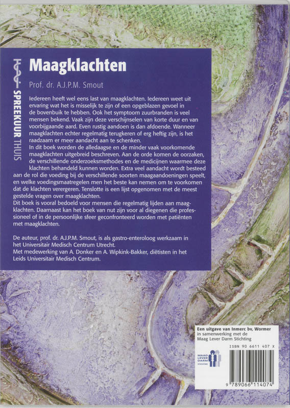 Achterkant van Maagklachten