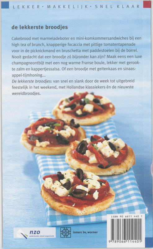 Achterkant van De lekkerste broodjes