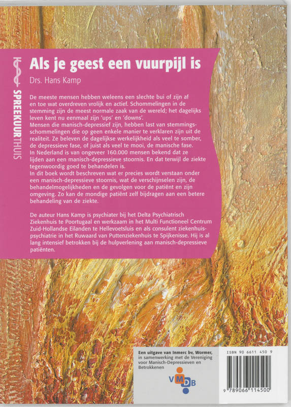 Achterkant van Als je geest een vuurpijl is