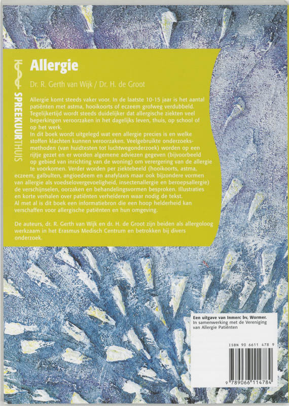 Achterkant van Allergie