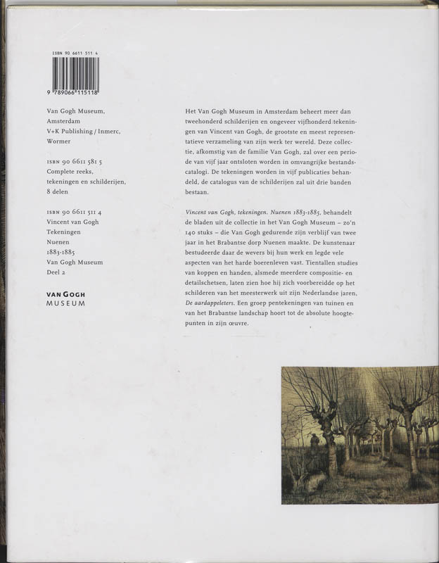 Achterkant van Tekeningen 2: Nuenen 1883-1885