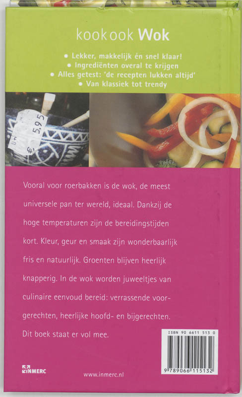 Achterkant van Wok