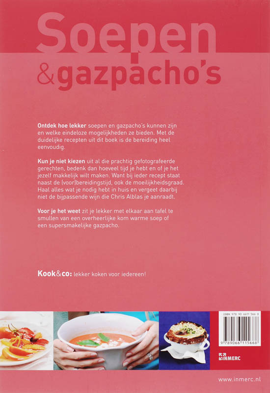 Achterkant van Soepen & Gazpacho's