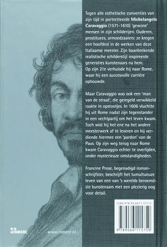 Achterkant van Caravaggio