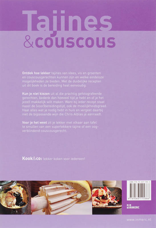 Achterkant van Tajines & couscous