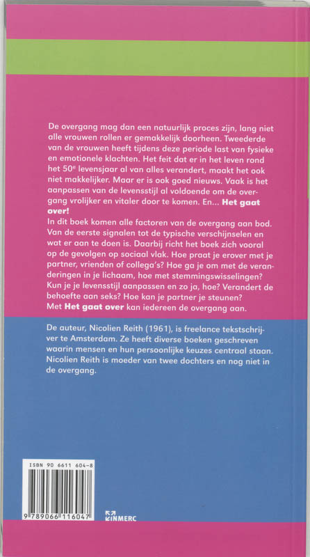 Achterkant van Het gaat over!