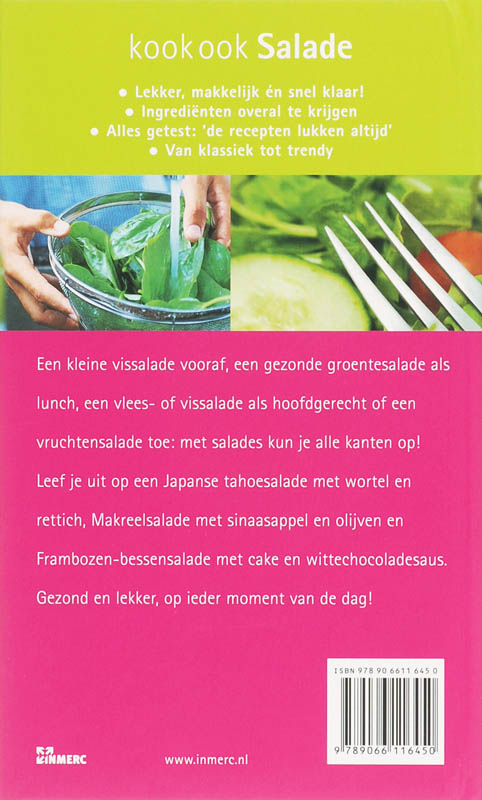 Achterkant van Salade