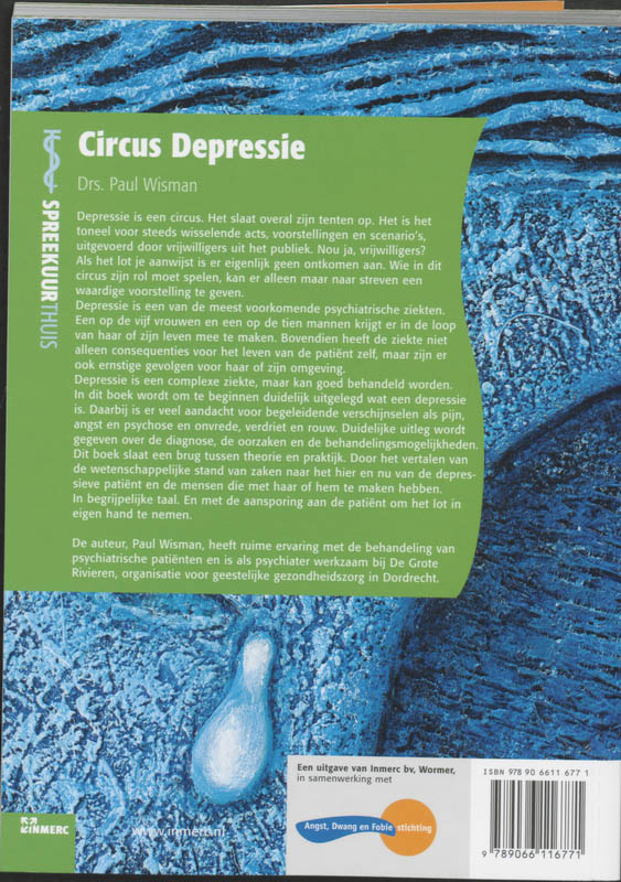 Achterkant van Circus Depressie