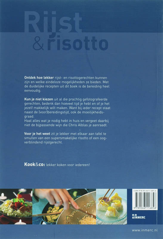 Achterkant van Rijst & risotto