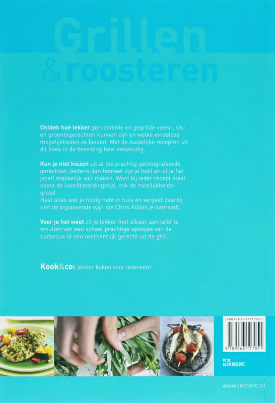 Achterkant van Grillen & roosteren