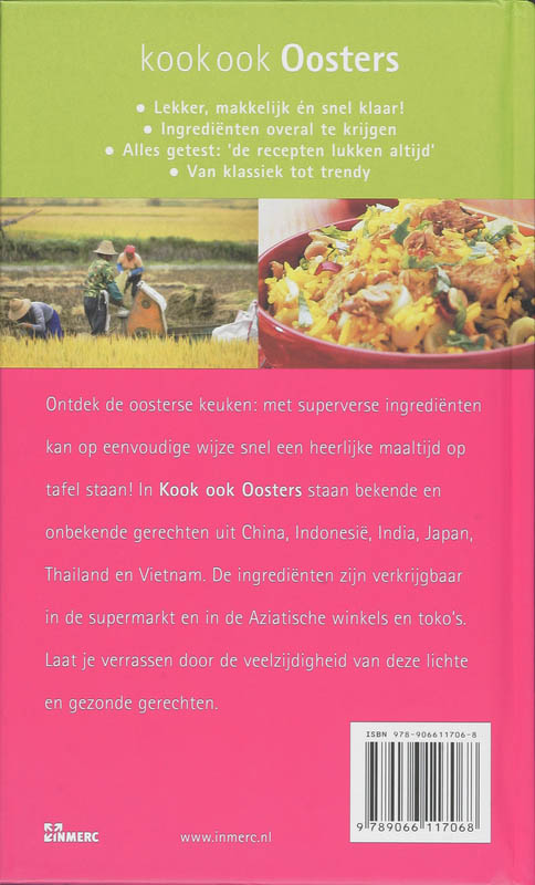 Achterkant van Kook Ook Oosters