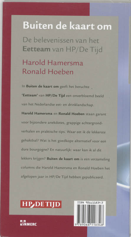Achterkant van Buiten de kaart om