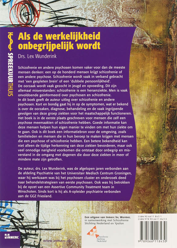 Achterkant van Als de werkelijkheid onbegrijpelijk wordt
