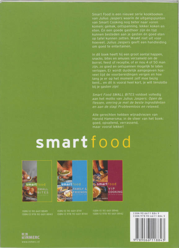 Achterkant van Small bites