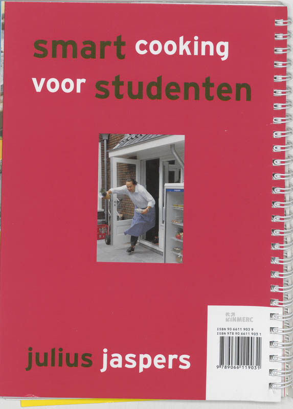 Achterkant van Smart Cooking voor Studenten