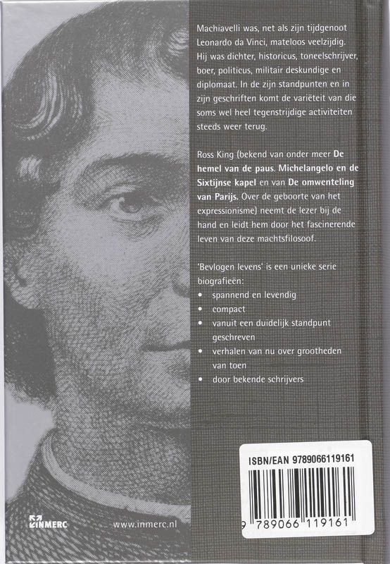 Achterkant van Machiavelli