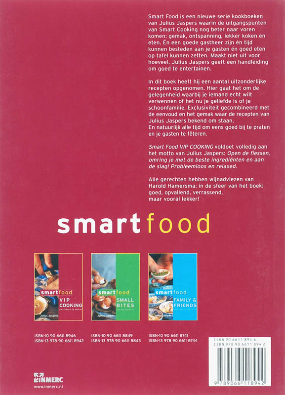 Achterkant van Pakket 3 Smart Food titels