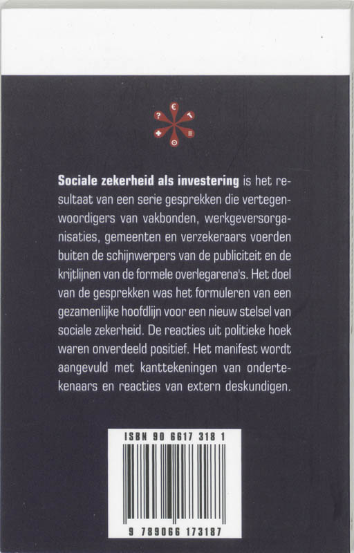 Achterkant van Sociale Zekerheid als Investering