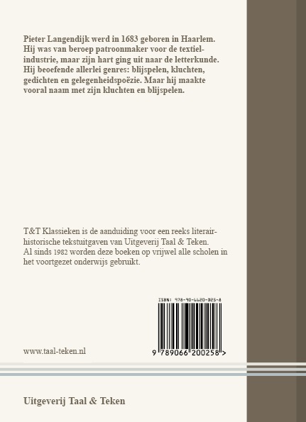Achterkant van Het wederzijds huwelijksbedrog