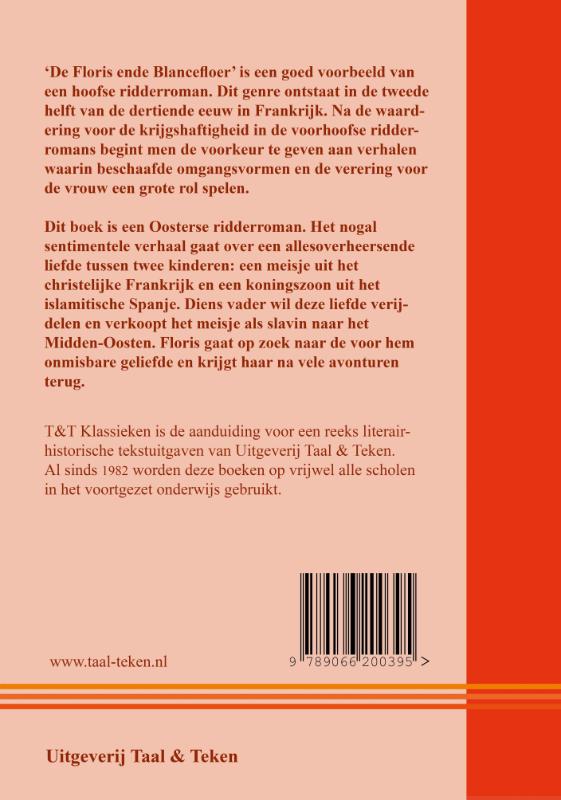 Achterkant van Floris ende Blancefloer