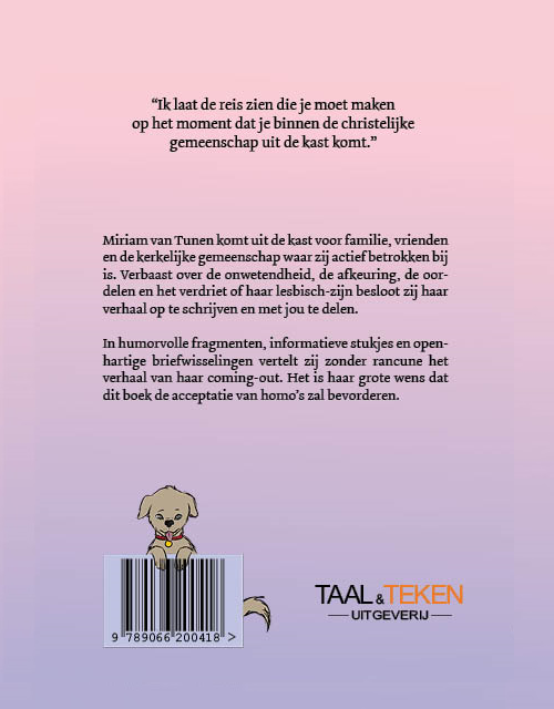 Achterkant van Van achter de kast