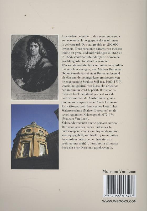 Achterkant van Adriaan Dortsman 1635 1682