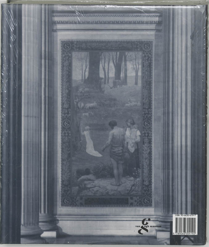 Achterkant van Pierre Puvis de Chavannes