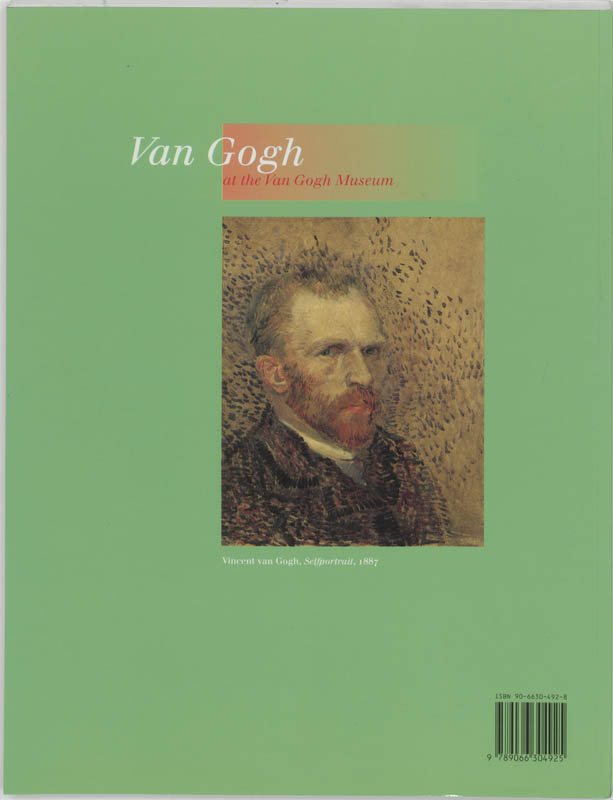 Achterkant van Van Gogh at the Van Gogh Museum