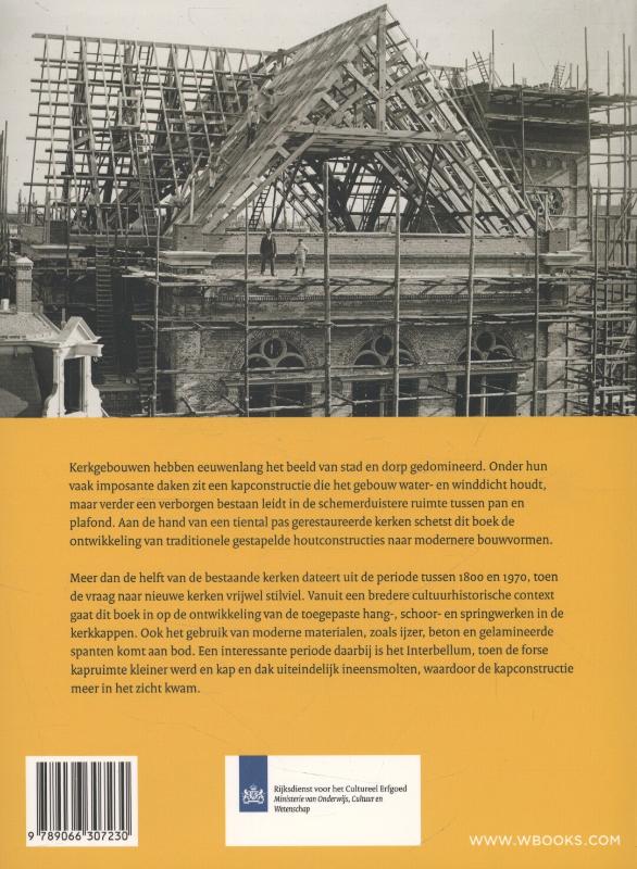 Achterkant van Kerkkappen in Nederland 1800-1970