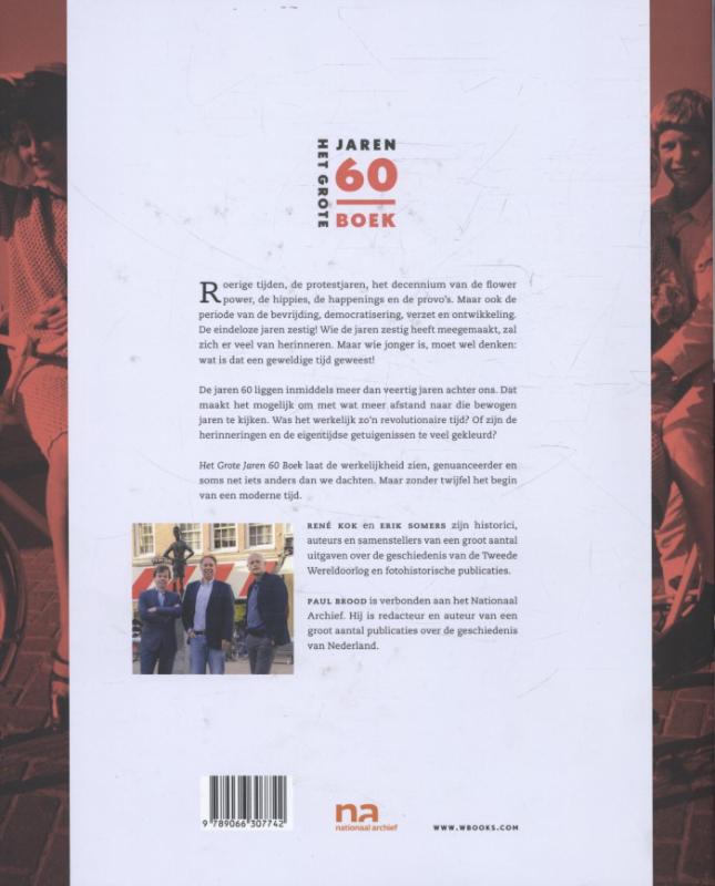 Achterkant van Het grote jaren 60 boek