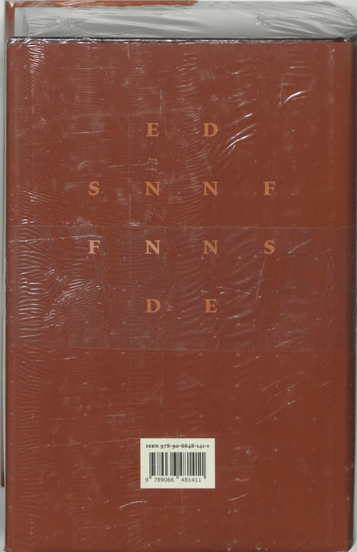 Achterkant van Van Dale groot woordenboek Frans-Nederlands