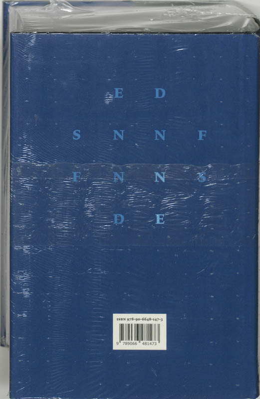 Achterkant van Van Dale groot woordenboek Nederlands-Engels