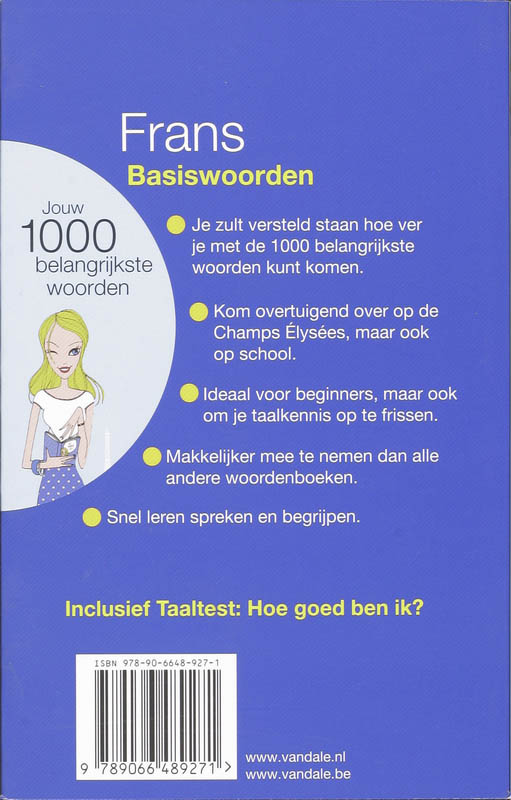 Achterkant van Basiswoorden