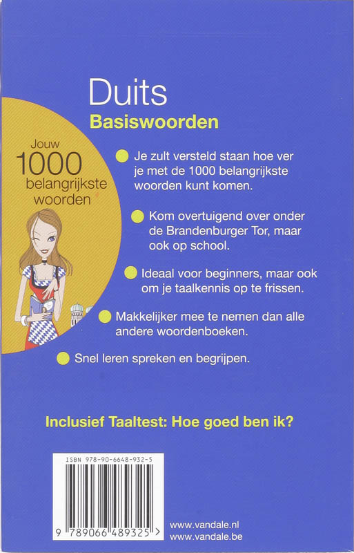 Achterkant van Basiswoorden