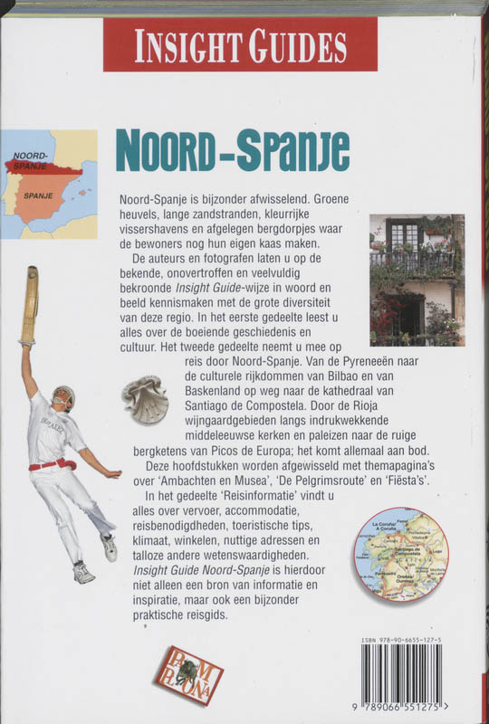 Achterkant van Nederlandse editie