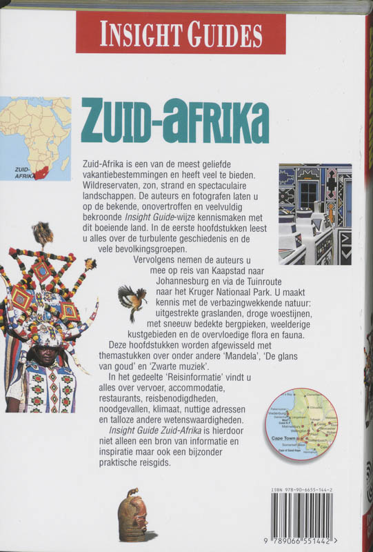 Achterkant van Zuid-Afrika