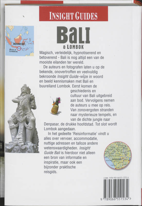 Achterkant van Bali
