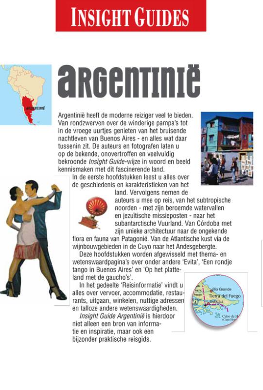 Achterkant van Argentinie