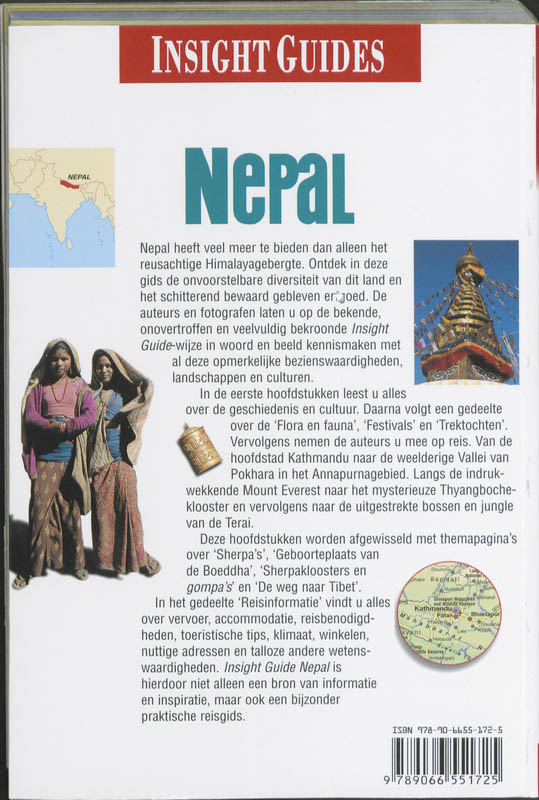 Achterkant van Nepal