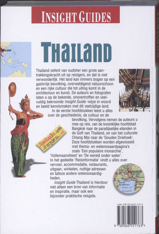 Achterkant van Thailand