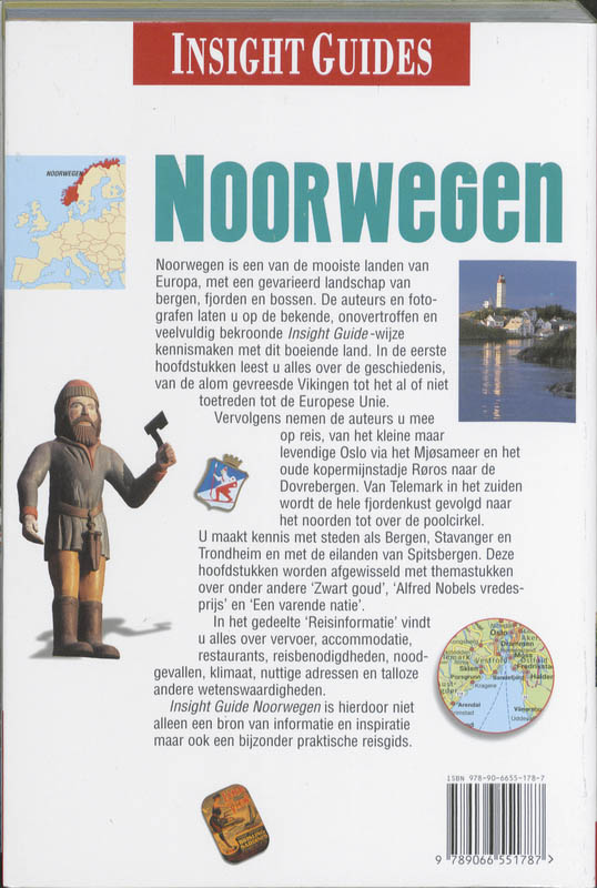 Achterkant van Noorwegen