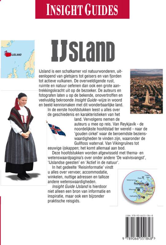Achterkant van IJsland